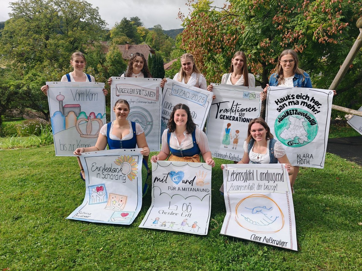 Die Absolventinnen der Landjugend Oberösterreich.