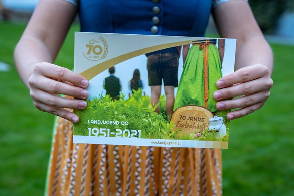 Die Festschrift der Landjugend Oberösterreich anlässlich des 70-jährigen Jubiläums 2021.