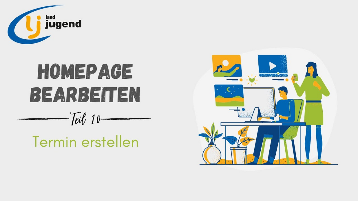 Website bearbeiten 10/10 - Termin erstellen