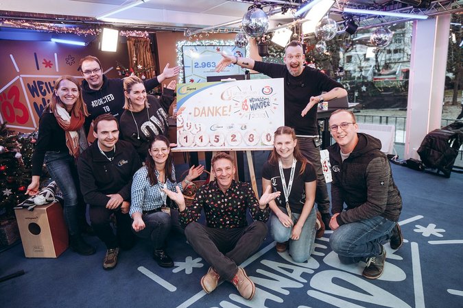 LJ-Rekordspende fürs Ö3-Weihnachtswunder